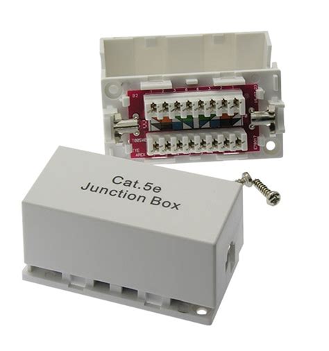 cat5 plugin junction box|cat 5e punchdown.